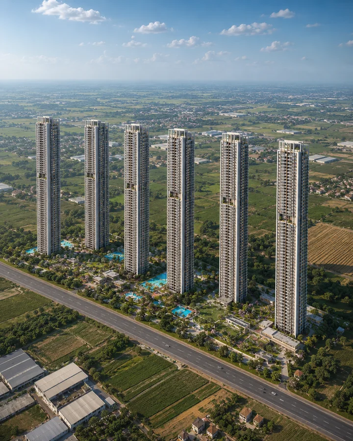 Embassy Millennium project exterior reference image
